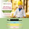 Melondipity Birthday Crown Hat - Felt Birthday Crown for Boys & Girls - Personalized Birthday Hats for Kids 1-8 Years Old (Customized Light Blue) view 4