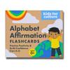 Kids for Culture: Alphabet Affirmation Flashcards AZ | ABC Flash Cards with Positive Messages for Babies, Toddlers & Kids | Educational Gift for Parents, Teachers & Classrooms (26 Cards, 4"x5") view 2