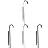 4pcs Party Props Magician Peformance Crutch Prop Photo Prop Party Magician Crutch Decorative Party Crutch Decorative Crutch Stick Magician Crutch Stick Halloween Crutch Prop view 1