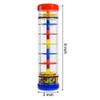MIHEY 2 Pack Rainmaker Rain Stick Toy, 8 Inch Rainstick Musical Instrument for Babies Toddlers and Kids, Sensory Developmental Shaker view 2