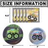 SamPartyShop Monster Truck Party Plates and Napkins, Monster Truck Party Decorations, Serves 20 Guests view 3
