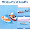 Tofficu 12pcs Miniature Fishing Boat Model Resin Nautical Decor for Home Desktop Ornament Unique Present for Boys and Girls Friends Creative Coastal Style for Parties Everyday Decoration view 2