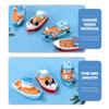 Tofficu 12pcs Miniature Fishing Boat Model Resin Nautical Decor for Home Desktop Ornament Unique Present for Boys and Girls Friends Creative Coastal Style for Parties Everyday Decoration view 3