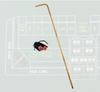 Cyber-Deals Rattan Craps Dealer Dice Stick 36" Inch + Selected Las Vegas Casino Authentic Dice Pair + Dice Pouch Bundle (Aliante (Red Polished)) view 3