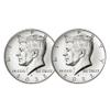 American Coin Treasures Two Headed JFK Half Dollar Made from Genuine United States Coins, Novelty, Magic, Collectible Coin view 1