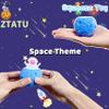 Astronaut Squishy Stress Ball Planet Squeeze Pop up Toy (1-Pack) Astronaut Fidget Sensory Toys, Anxiety and Stress Relief for Autism, Kids and Adults, Stretchy Space Party Favors and Desk Decorations view 3