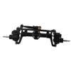 RZXYLRC Aluminum Front & Rear Portal Axle Complete for SCX24 1/24 RC Crawler Car Upgrades (Black) view 3