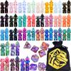Amiven RPG Dice Sets 30 X 7-Die DND Polyhedral Dice (210pcs) with a Large Drawstring Bag for Dungeons and Dragons Tabletop Role Playing Games view 1