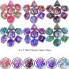 Amiven RPG Dice Sets 30 X 7-Die DND Polyhedral Dice (210pcs) with a Large Drawstring Bag for Dungeons and Dragons Tabletop Role Playing Games view 2