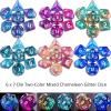 Amiven RPG Dice Sets 30 X 7-Die DND Polyhedral Dice (210pcs) with a Large Drawstring Bag for Dungeons and Dragons Tabletop Role Playing Games view 3