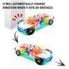 ABK Transparent Toy Car - with Visible Colored Moving Gear System, Light and Sound Transparent Electric Car Toy Light Music LED Light Effects (Sport Car) view 4
