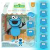 Glo Pals x Sesame Street Water-Activated Light-Up Cubes for Sensory Play (Cookie Monster - Cubes with Character) view 1