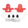 370 Motor Metal Gearbox Gear Housing for WPL 1/16 B14 B16 B24 B36 C14 C24 C34 MN90 MN91 MN45 MN99 RC Car DIY Upgrade Parts ( Color : 1 Set Red ) view 1