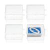 Cwdew Plastic UNO Card Case Holder Compatible with 112Pcs Classic Mattel UNO Card Game, High Capacity Playing Card Case Box Storage (NO Cards) (Set of 8) view 1