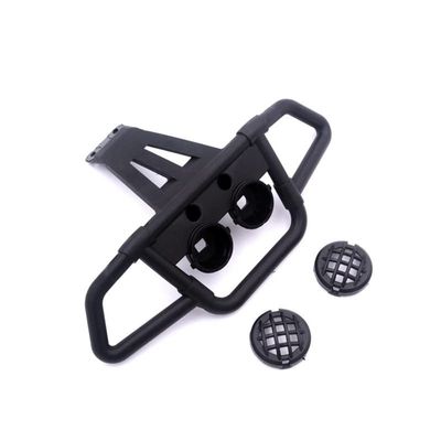 Front Bumper 12402-A-1417 for Wltoys 12402-A 12401 12403 12404 12409 1/12 RC Car Spare Parts Accessories (Color : Black)
