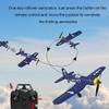 QIYHBVR Mini Like Real Machine One Key Return Home RC Glider 4-Channel 360 One-Key Rollover RC Aerobatic Aircraft Boy Flying Toy Children's Gifts 2.4G Wireless Aviation Model view 3