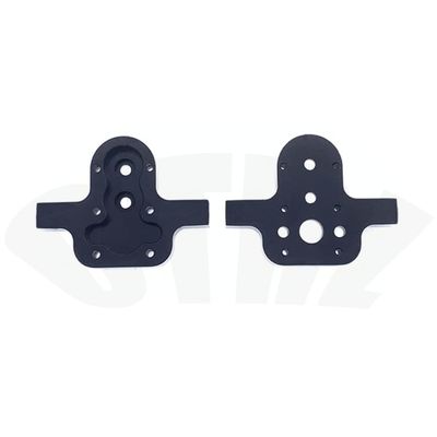 370 Motor Metal Gearbox Gear Housing for WPL 1/16 B14 B16 B24 B36 C14 C24 C34 MN90 MN91 MN45 MN99 RC Car DIY Upgrade Parts ( Color : Shell Black )