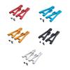 2Pcs Metal Lower Suspension Arm Swing Arm for JLB Racing Cheetah 11101 21101 J3 Speed 1/10 RC Car Upgrade Parts ( Color : Black ) view 3