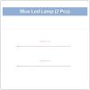Light Up Your Bricks- 2 Pieces X Blue 15 cm LED Bit Lights, USB Powered, Compatible with Legos, DIY Lighting view 2