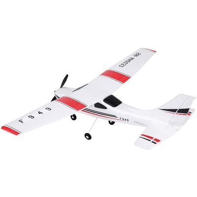 QIYHBVR Three-Channel RC Aircraft with Gyroscope Fixed Wing Medium Entry-Level RC Glider Simulation Aviation Model Boy Aerial Flying Toy Children's Gifts