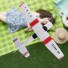QIYHBVR Three-Channel RC Aircraft with Gyroscope Fixed Wing Medium Entry-Level RC Glider Simulation Aviation Model Boy Aerial Flying Toy Children's Gifts view 3