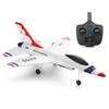 QIYHBVR Two-Channel RC Aircraft Fixed-Wing RC Glider Wireless Electric Model Airplane USB Charging Fighter Aerial Flying Toy Gifts for Boys and Girls for Adults view 1