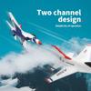 QIYHBVR Two-Channel RC Aircraft Fixed-Wing RC Glider Wireless Electric Model Airplane USB Charging Fighter Aerial Flying Toy Gifts for Boys and Girls for Adults view 2