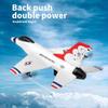 QIYHBVR Two-Channel RC Aircraft Fixed-Wing RC Glider Wireless Electric Model Airplane USB Charging Fighter Aerial Flying Toy Gifts for Boys and Girls for Adults view 4
