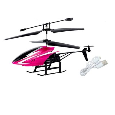 QIYHBVR Mini Small RC Airplane 2-Channel Rechargeable RC Helicopter Simulation Aviation Model Boy Aerial Flying Toy Electric Wireless Aircraft Children Birthday Gifts