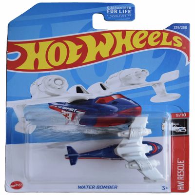 Hot Wheels Water Bomber - Orange Firefighting Airplane - Remote Controlled - 2.5 Inches - 3+ Years - Boys