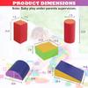 BLKMTY 5-Pieces Climbing Toys for Toddlers, PU Leather Foam Blocks for Kids - Soft Play Climbing for Toddlers - Baby Foam Climbing Blocks for Crawling and Sliding Indoor Playground for Kids view 2