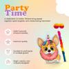 Dog Donut Pinata Bulk Candy Fill Spill Pinatas - Includes Blindfold and Batting Stick. Game for Kids Boys, Girls Birthday Parties Supplies .School Carnivals Dog Party Event - 16.5 X 12 X 4 Inch view 2