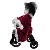 Boland 73048 Interactive Horror Doll on Bicycle, Size 35 x 21 cm, Angry Mathilde, Scary Doll with Sound and Movement, Decoration, Decorative Object, Halloween, Carnival, Theme Party view 4