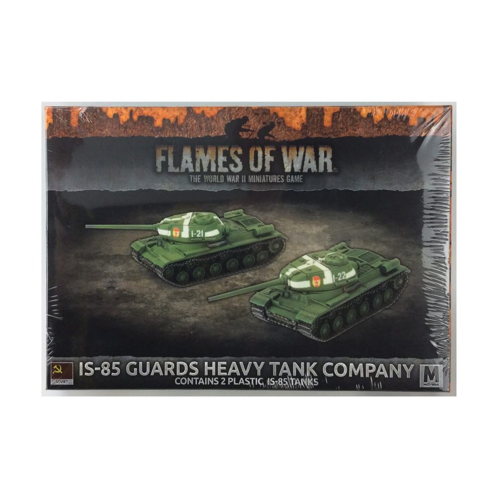 Battlefront Miniatures Flames of War WW2: Soviet - IS-85 Guards Heavy Tank Company