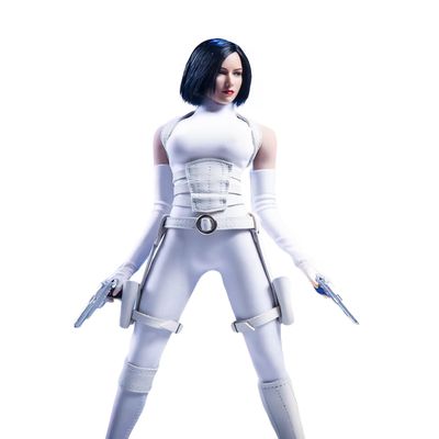 1/6 Scale Female Clothes,Female Assassin Tights Clothing for 12inch PH TBL JO Soldier Body (White-Bodysuit)