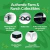 AMT Adult Collectibles - Yellowstone Dutton Ranch Trailer with Gooseneck Trailer Hitch for Farm Toys - Collectibles - Working Rear and Side Doors 1:20 Scale view 3