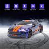 HEBXMF RC Car,2.4Ghz Electric Remote Control Vehicle,30km/h High Speed Rc Truck, 44 Super GT Dirft Racing Car with LED Light Kit with 2 Battery and Dirft Tires RTR view 2