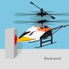 QIYHBVR Mini Small RC Airplane 2-Channel Rechargeable RC Helicopter Simulation Aviation Model Boy Aerial Flying Toy Electric Wireless Aircraft Children Birthday Gifts view 3