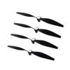 KEYESMINER Drone Accessories for Eachine Mini F4U/Mini T-28 for Trojan RC Airplane Spare Part Propeller Full Set 2/4pcs Replaceable (Color : 4pcs) view 1