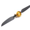 KEYESMINER Drone Accessories Folding Propeller 8X6 9X6 10X8 11X6inch Foldable Propeller Aluminum Alloy Spinner 3.0 3.17 4.0mm Motor Mount Hole for RC Glider Replaceable (Color : 8x6(3.0MM)) view 2