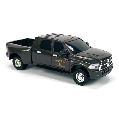 Big Country Toys AMT Adult Collectibles Yellowstone John Dutton Truck, Realistic 1:20 Scale Ram 3500 Collectible Truck