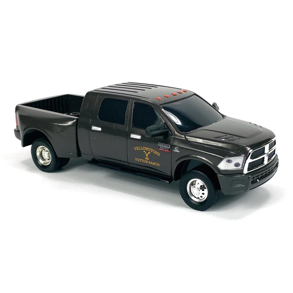 Big Country Toys AMT Adult Collectibles Yellowstone John Dutton Truck, Realistic 1:20 Scale Ram 3500 Collectible Truck