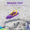 TOYANDONA Boat Bath Toy - Floating Speedboat Bathtub Toy Boat Plastic for Baby Toddler Bath Kids Shower Pool Beach and Water Play view 4