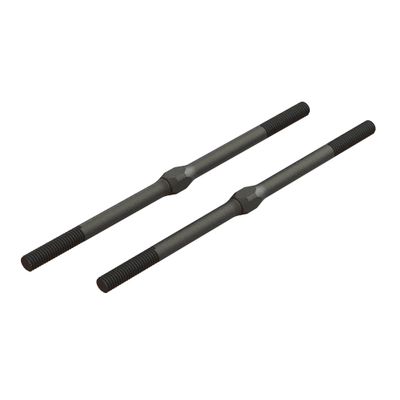 ARRMA Steel Turnbuckle, M4 x 95mm Black (2), ARA330717