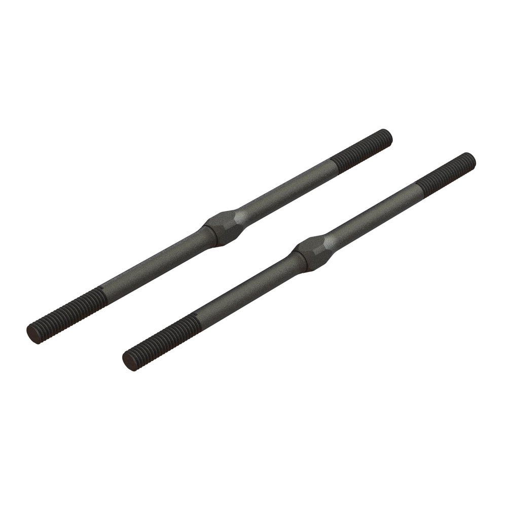 ARRMA Steel Turnbuckle, M4 x 95mm Black (2), ARA330717