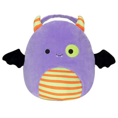 Squishmallow Official Kellytoy Halloween Squishy Soft Plush Toy Animals (Blaze Monster, 10 Inch Treat Bucket)