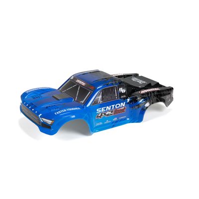 ARRMA 1/10 SENTON 4X2 Painted Decaled Trimmed Body Blue/Black, ARA402346
