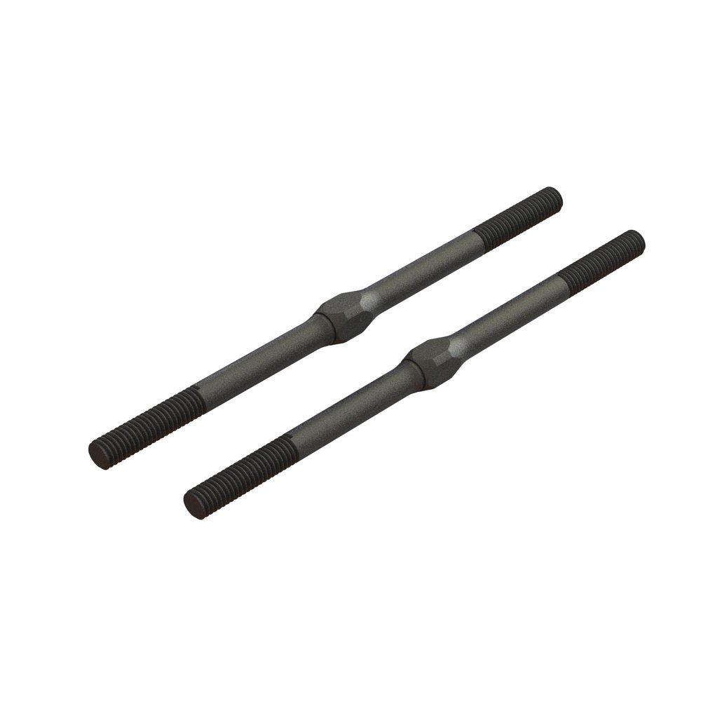 ARRMA Steel Turnbuckle, M4 x 85mm Black (2), ARA330716
