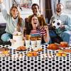 3PCS Soccer Tablecloths Football Table Covers Disposable Rectangle for Sports Birthday Decorations World Cup Theme Party Supplies Favors (54 X 87inch) view 2