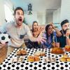 3PCS Soccer Tablecloths Football Table Covers Disposable Rectangle for Sports Birthday Decorations World Cup Theme Party Supplies Favors (54 X 87inch) view 4
